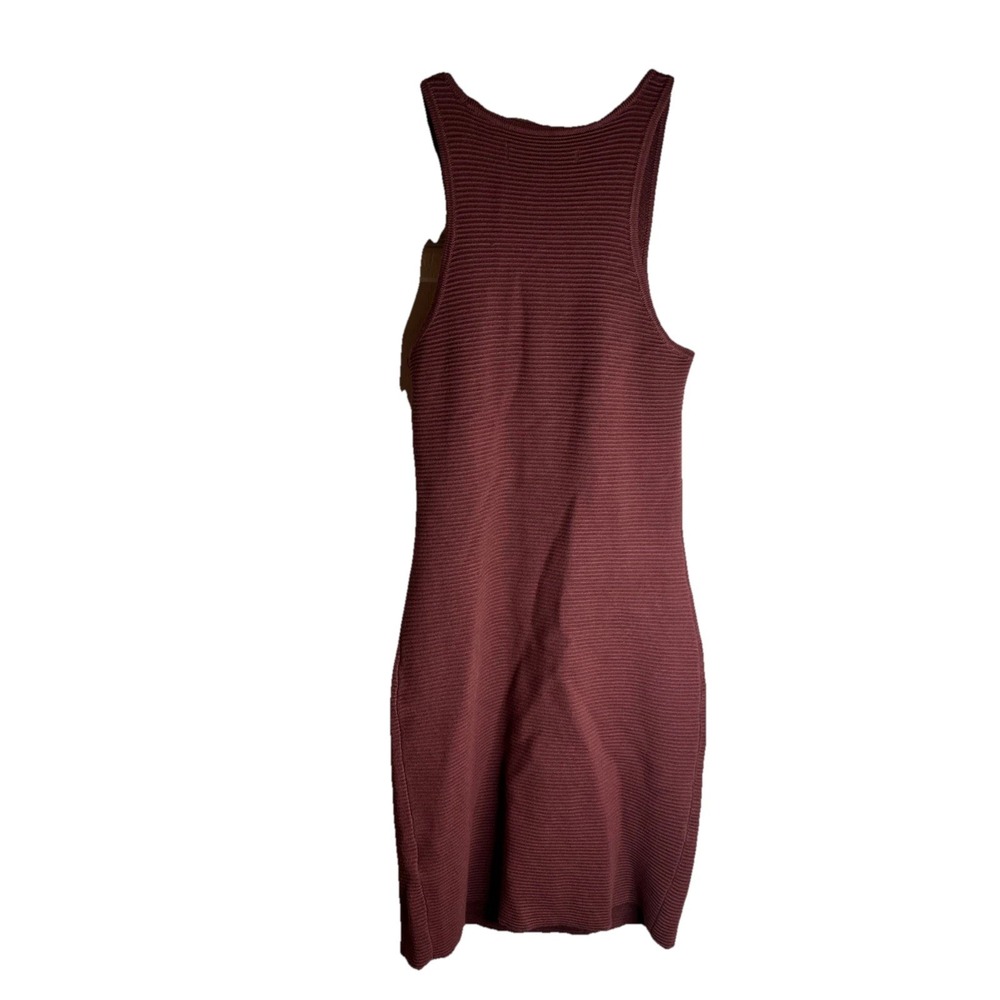 Abercrombie Fitch Knit Ribbed Sleeveless Mini Sweater Ribbed Chest Cutout Sz XSP - Picture 3 of 7